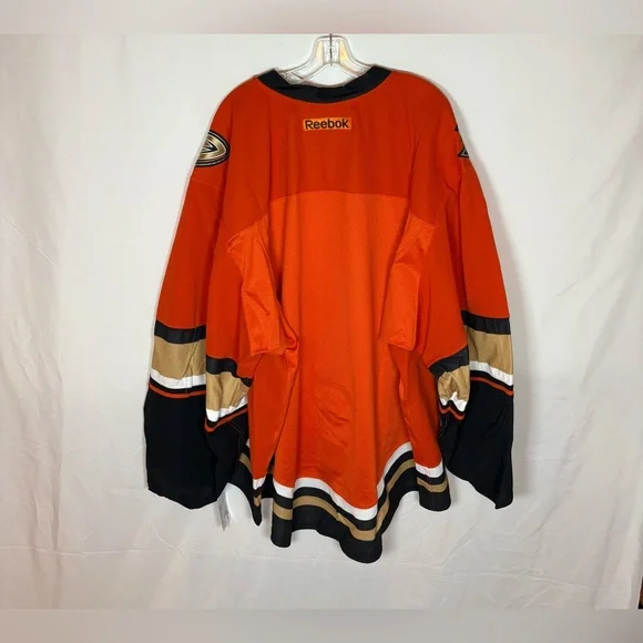 Reebok MiC Anaheim Ducks AlternateTeam Issued Goalie Style Hockey Jersey 58+